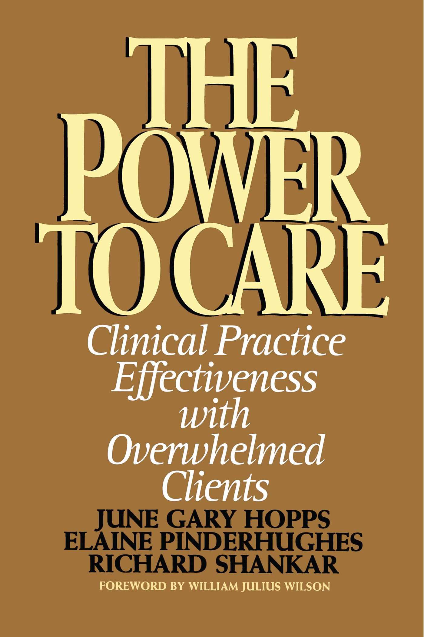Power to Care Clinical Practice Effectiveness With Overwhelmed Clients