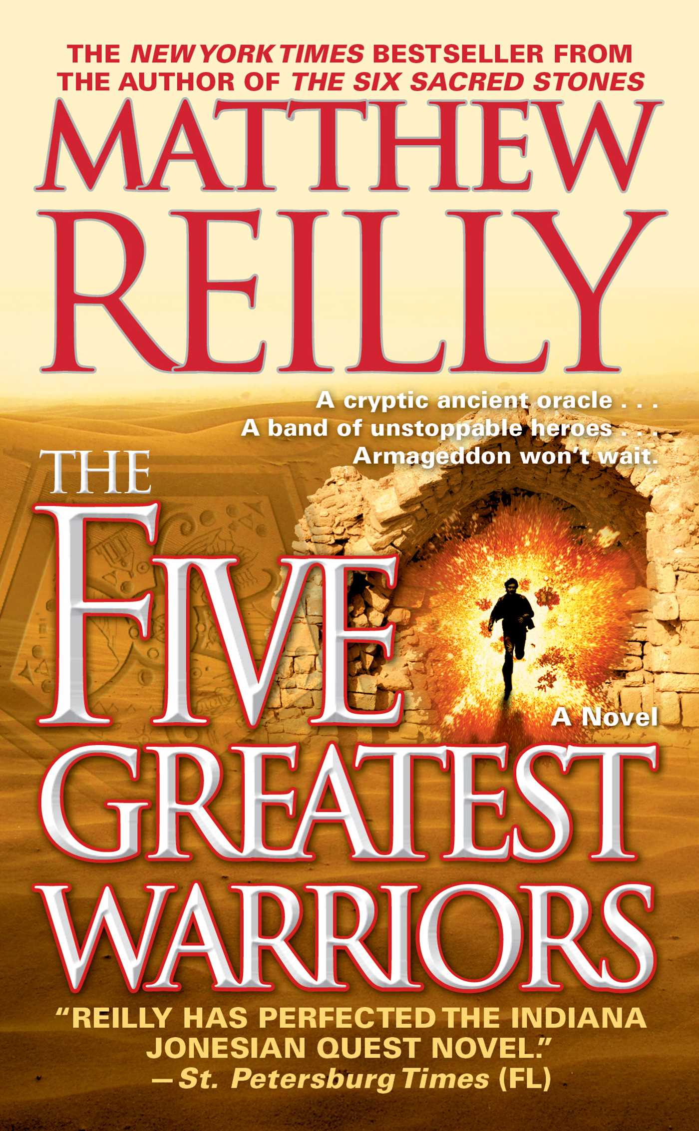 The Five Greatest Warriors  A Novel