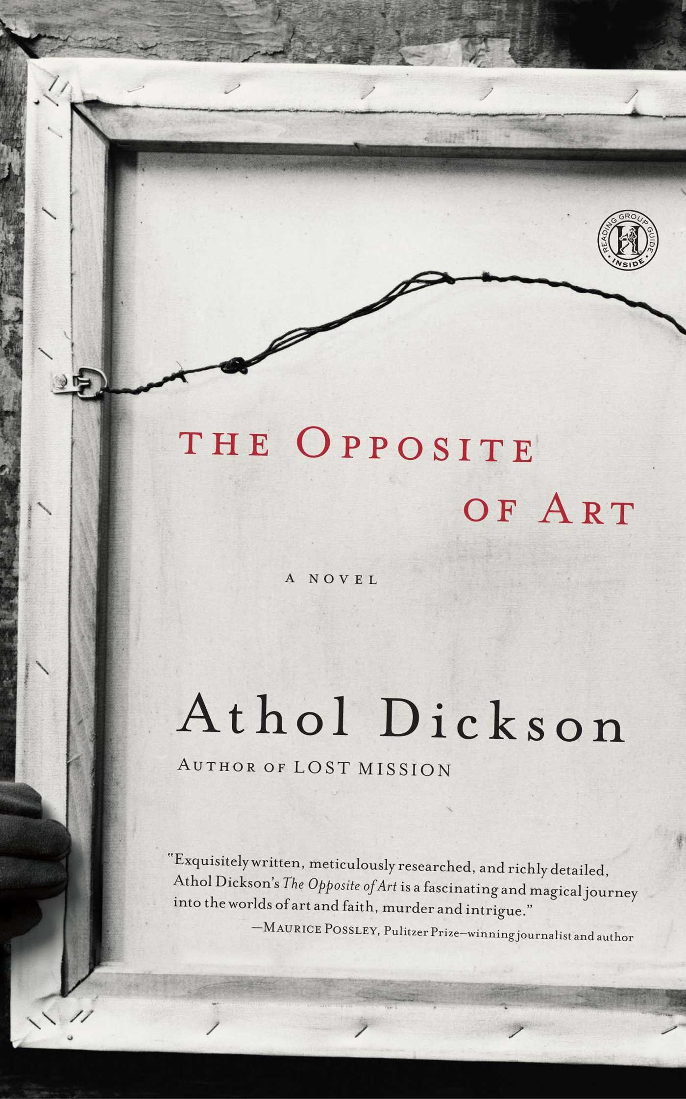 The Opposite of Art  A Novel