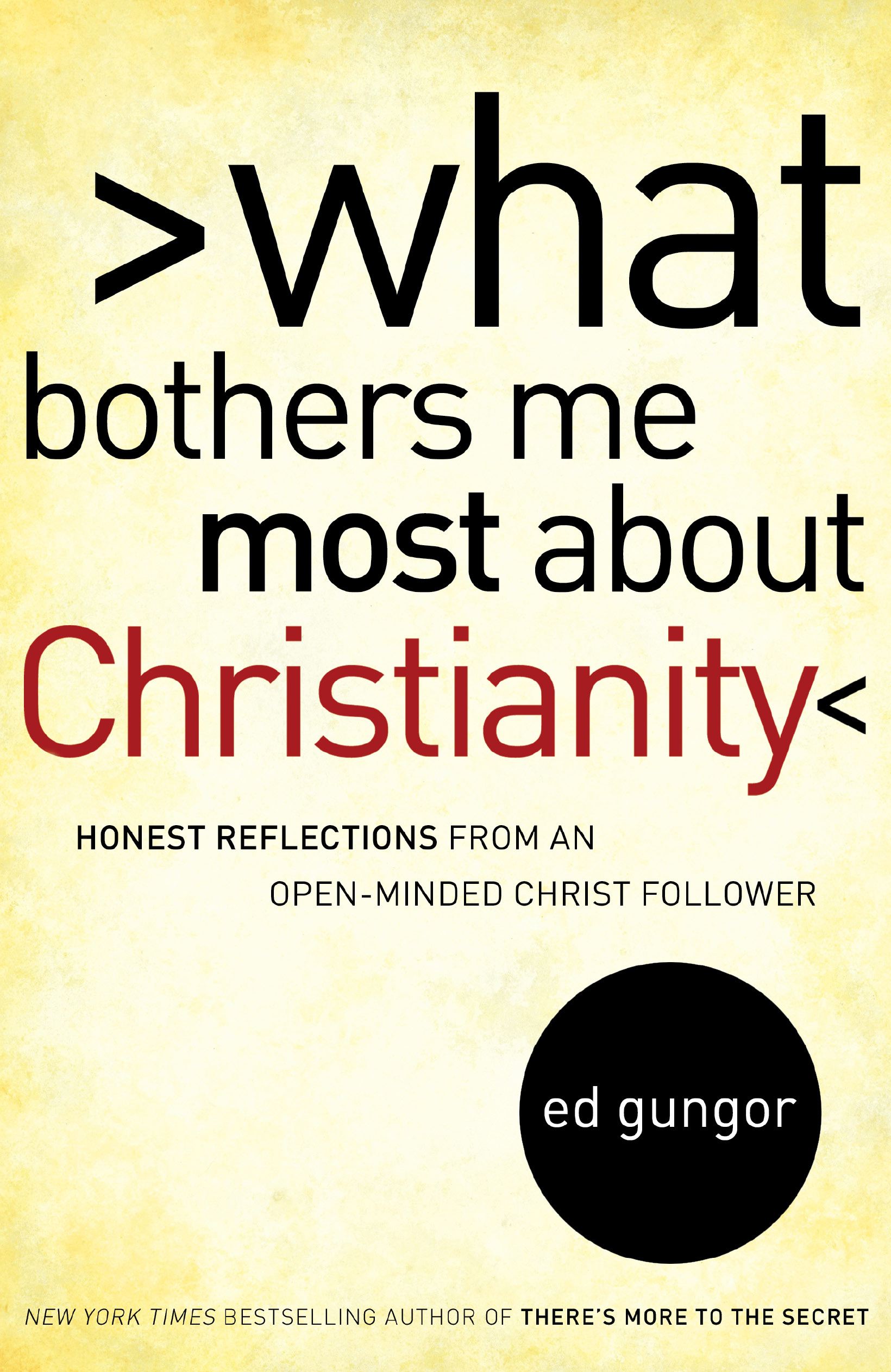 What Bothers Me Most about Christianity Honest Reflections from an Open-Minded Christ Follower