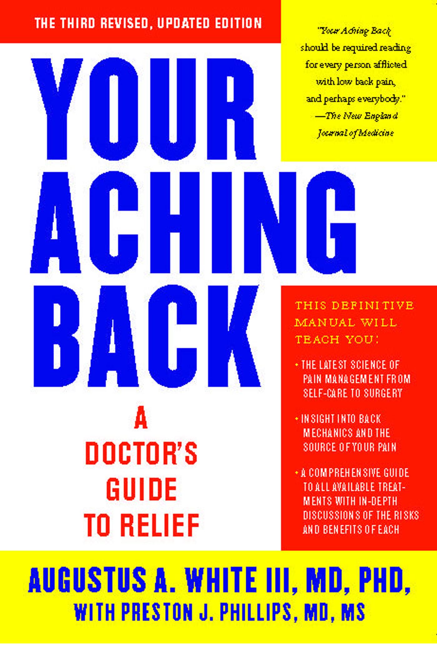 Your Aching Back A Doctor's Guide to Relief