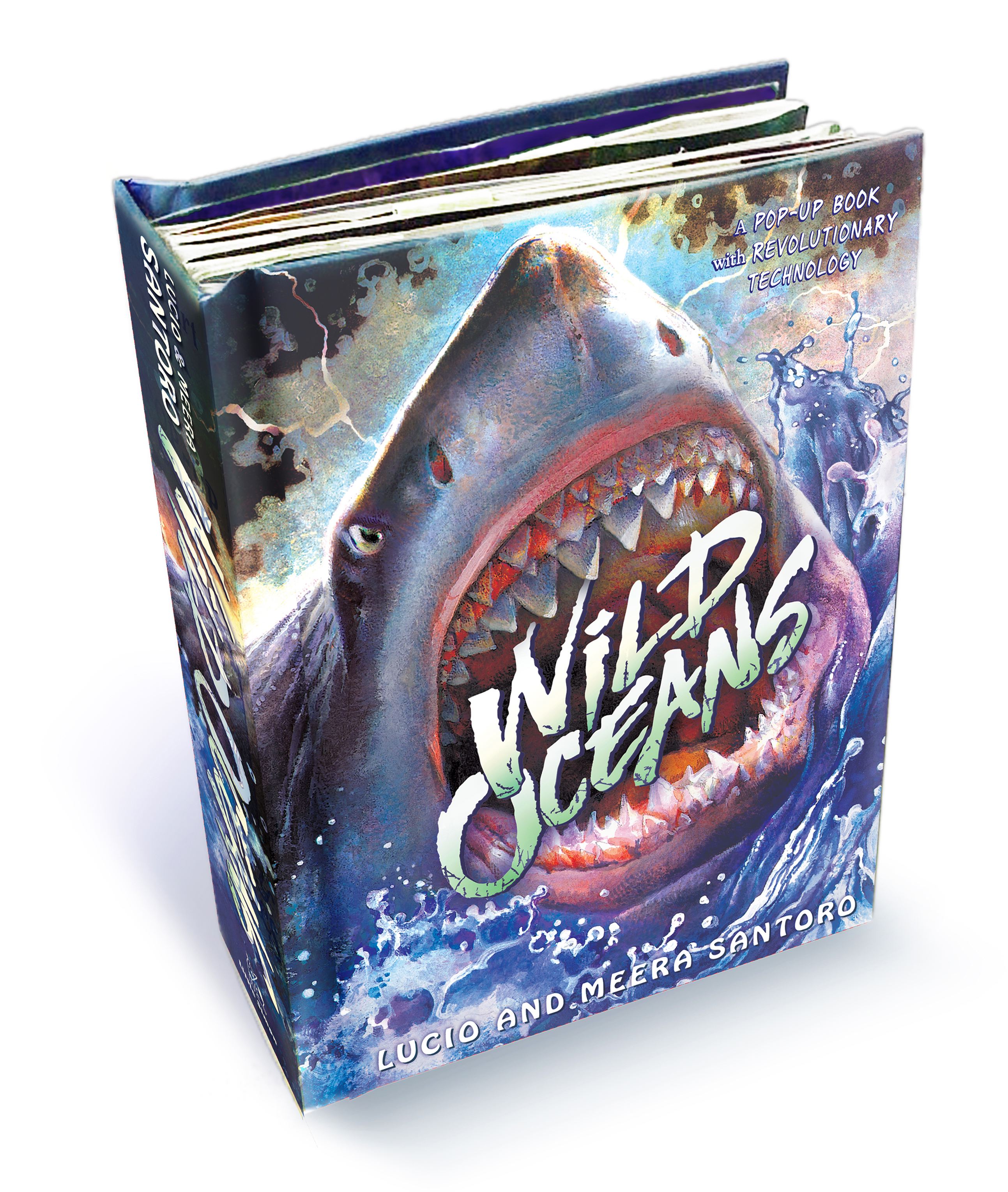 Wild Oceans A Pop-up Book with Revolutionary Technology