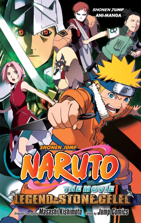 Naruto The Movie Ani-Manga, Vol. 2 Legend of the Stone of Gelel
