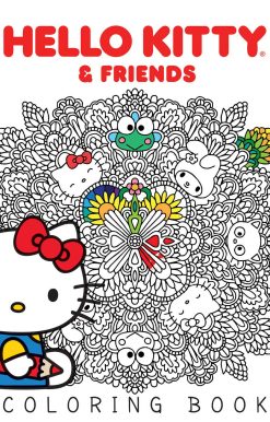 Hello Kitty & Friends Coloring Book