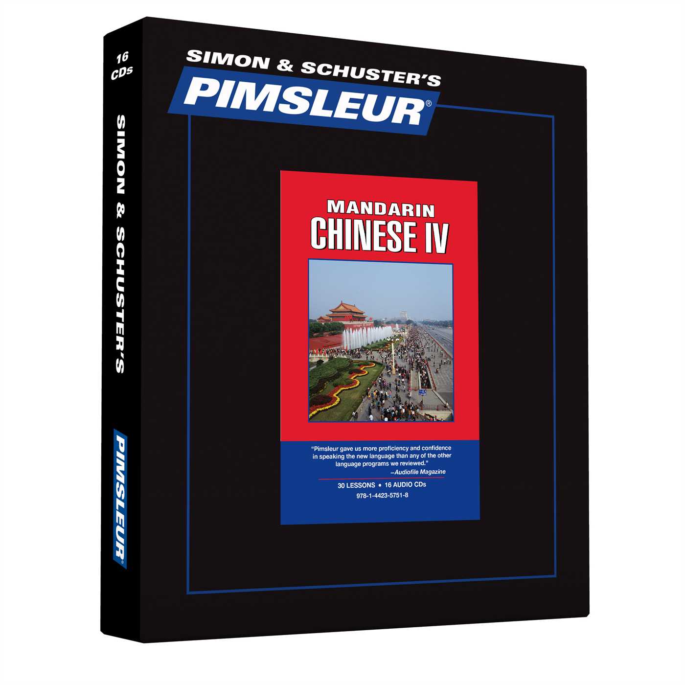 Pimsleur Chinese (Mandarin) Level 4 CD: Learn to Speak and Understand Mandarin Chinese with Pimsleur Language Programs