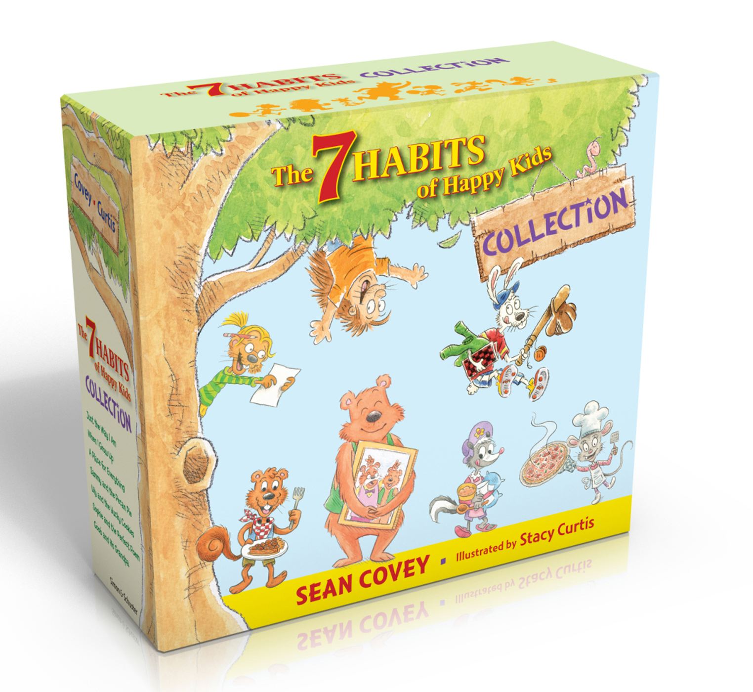 The 7 Habits of Happy Kids Collection (Boxed Set): Just the Way I Am; When I Grow Up; A Place for Everything; Sammy and the Pecan Pie;  Lily and the Yucky Cookies; Sophie and the Perfect Poem; Goob and His Grandpa