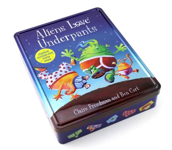 Aliens Love Underpants Anniversary Tin