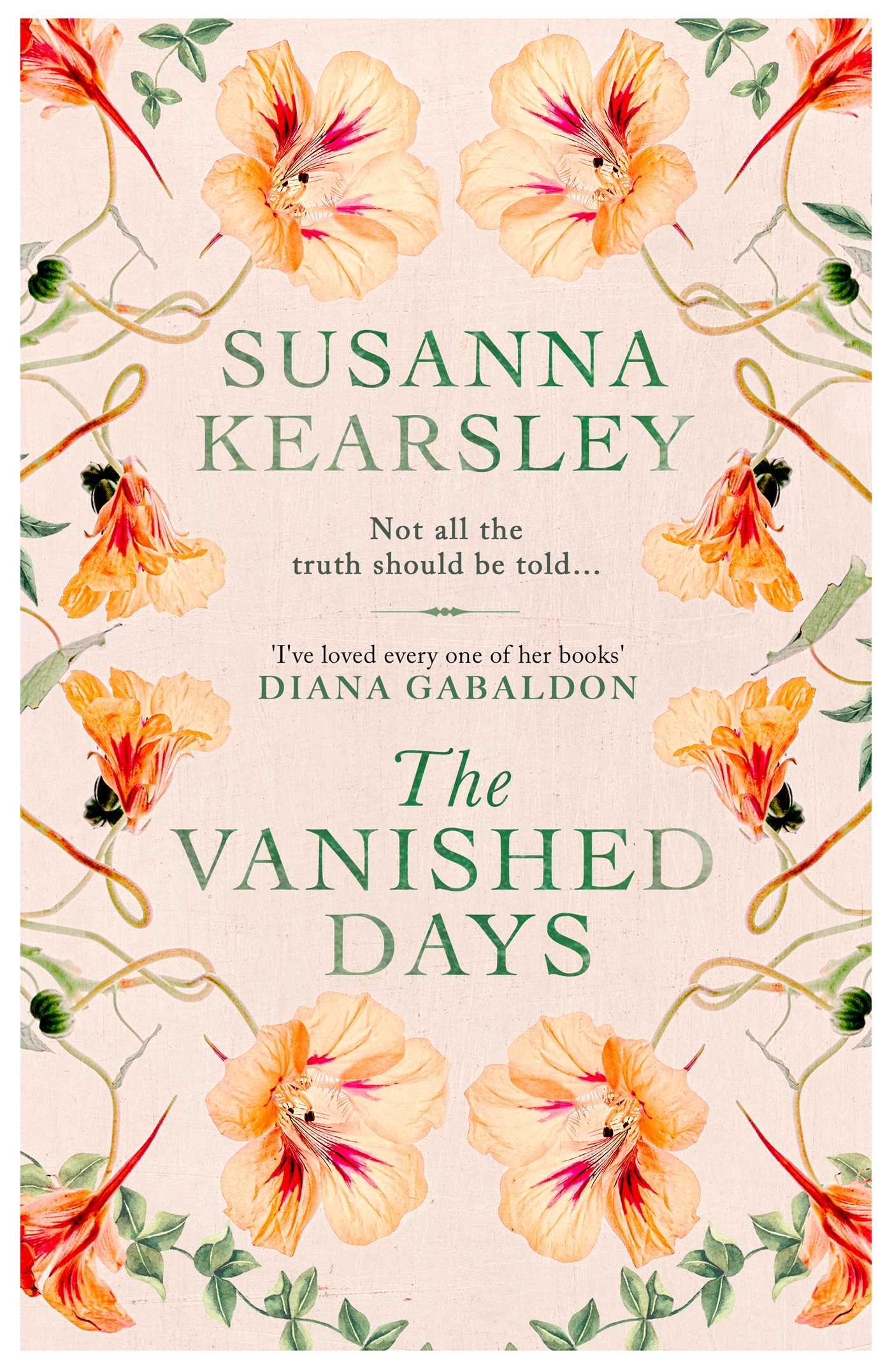 The Vanished Days: 'An engrossing and deeply romantic novel' RACHEL HORE 1 The Vanished Days: 'An engrossing and deeply romantic novel' RACHEL HORE