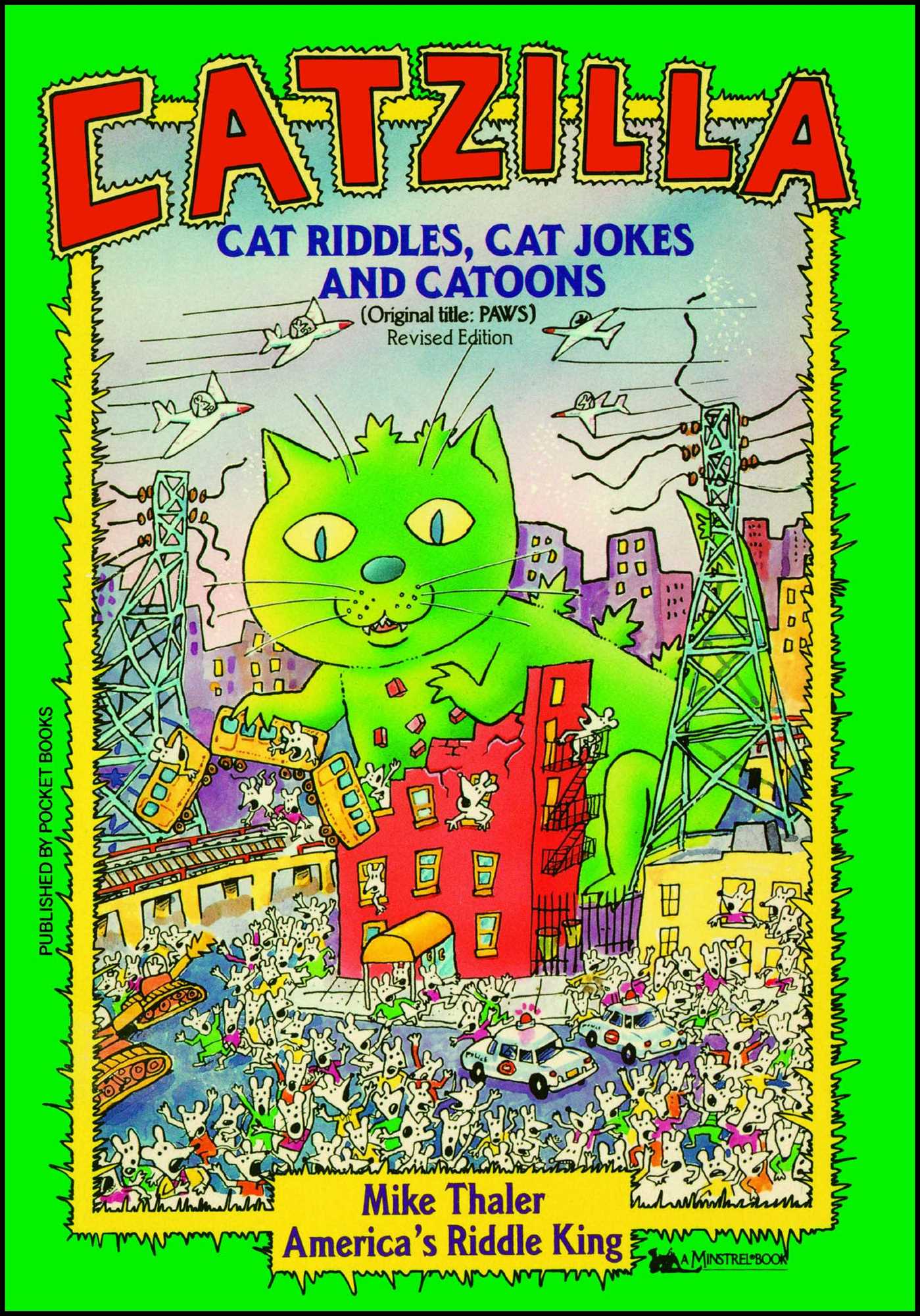 Catzilla: Cat Riddles, Cat Jokes, and Cartoons