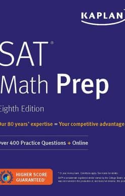 SAT Math Prep: Over 400 Practice Questions + Online