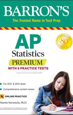 AP Statistics Premium: With 9 Practice Tests