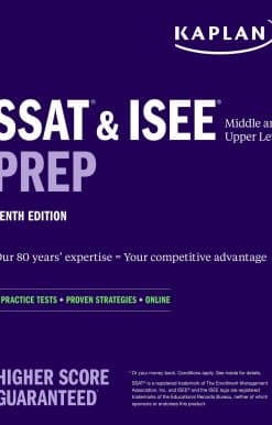 SSAT & ISEE Middle & Upper Level Prep: 4 Practice Tests + Proven Strategies + Online