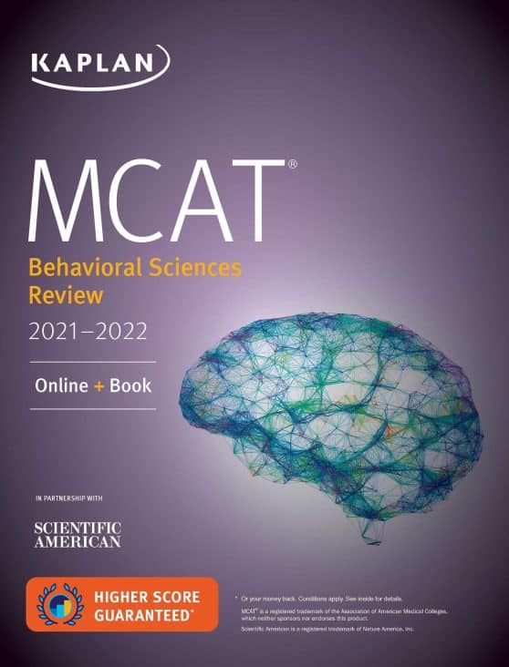 MCAT Behavioral Sciences Review 2021-2022: Online + Book