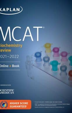 MCAT Biochemistry Review 2021-2022: Online + Book