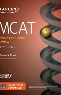 MCAT Physics and Math Review 2021-2022: Online + Book