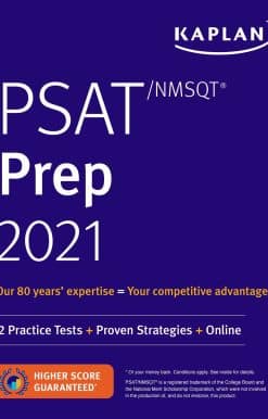 PSAT/NMSQT Prep 2021: 2 Practice Tests + Proven Strategies + Online