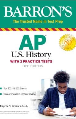 AP US History: With 2 Practice Tests