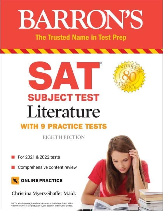 SAT Subject Test Literature: with 9 Practice Tests
