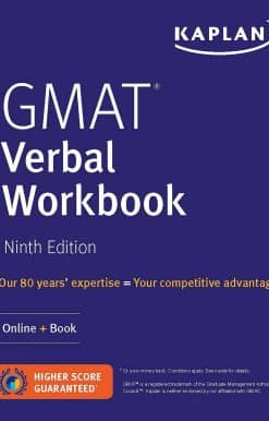 GMAT Verbal Workbook: Over 200 Practice Questions + Online