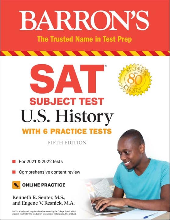 SAT Subject Test U.S. History: with 6 Practice Tests