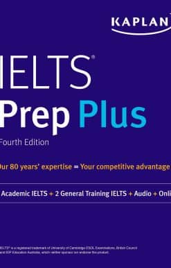IELTS Prep Plus: 6 Academic IELTS + 2 General IELTS + Audio + Online