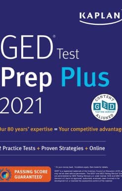 GED Test Prep Plus 2021: 2 Practice Tests + Proven Strategies + Online