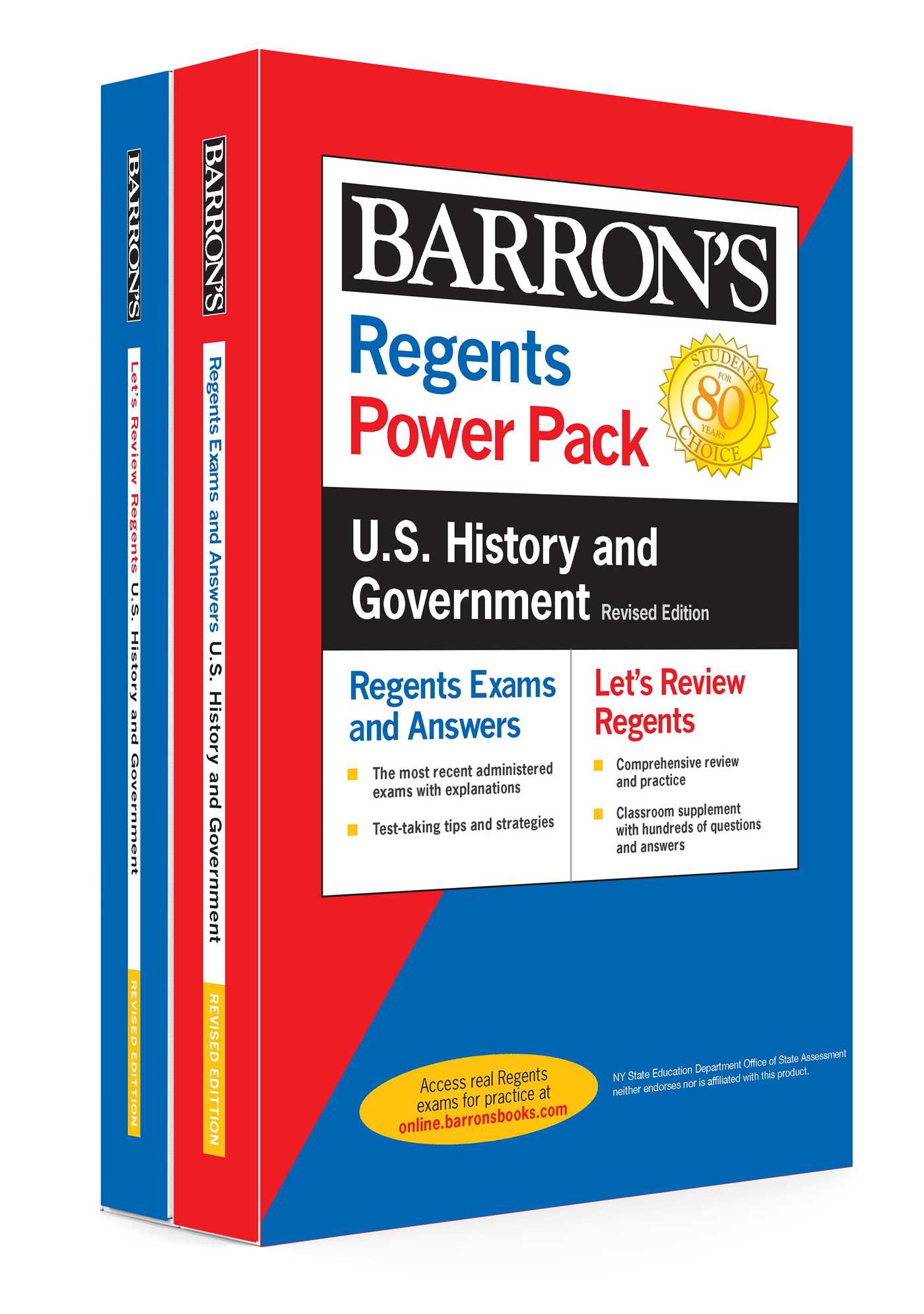 Regents U.S Regents U.S. History and Government Power Pack Revised Edition