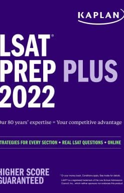 LSAT Prep Plus 2022: Strategies for Every Section, Real LSAT Questions, and Online Study Guide