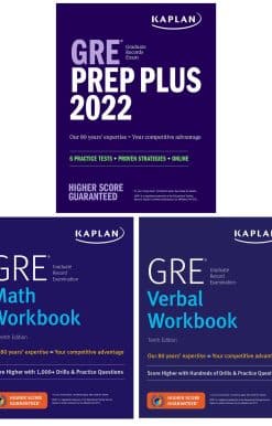 GRE Complete 2022: 3-Book Set: 6 Practice Tests + Proven Strategies + Online