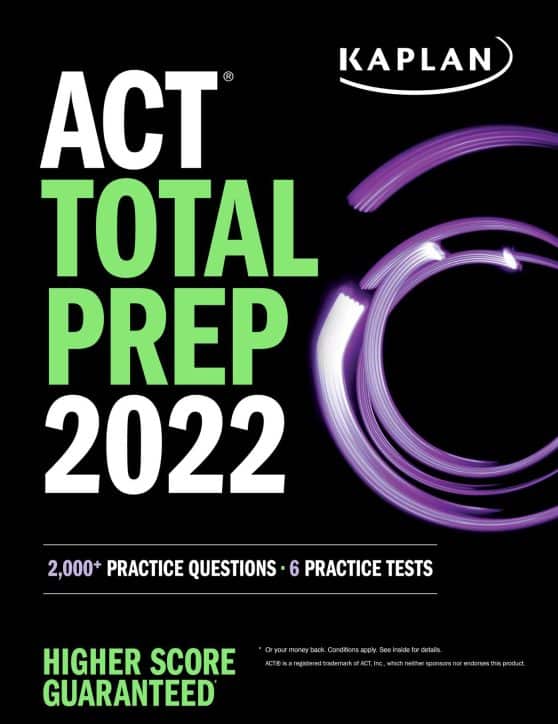 ACT Total Prep 2022: 2,000+ Practice Questions + 6 Practice Tests