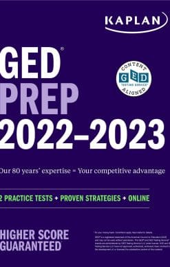 GED Test Prep 2022-2023: 2 Practice Tests + Proven Strategies + Online