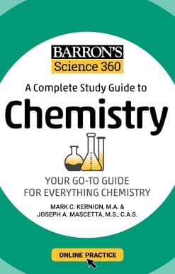Barron's Science 360: A Complete Study Guide to Chemistry with Online Practice