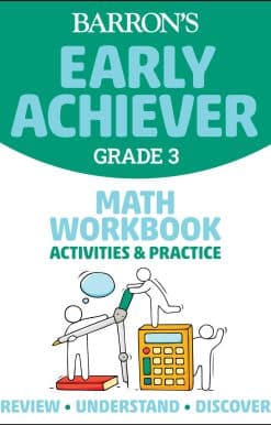 Barron's Early Achiever: Grade 3 Math Workbook Activities & Practice