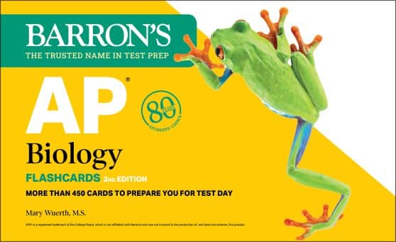 AP Biology Flashcards, Second Edition: Up-to-Date Review: + Sorting Ring for Custom Study