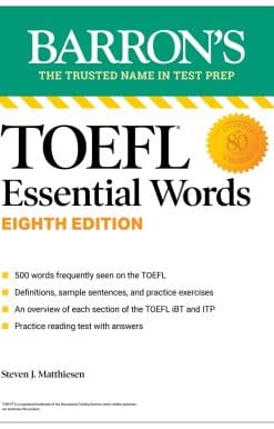 TOEFL Essential Words, Eighth Edition