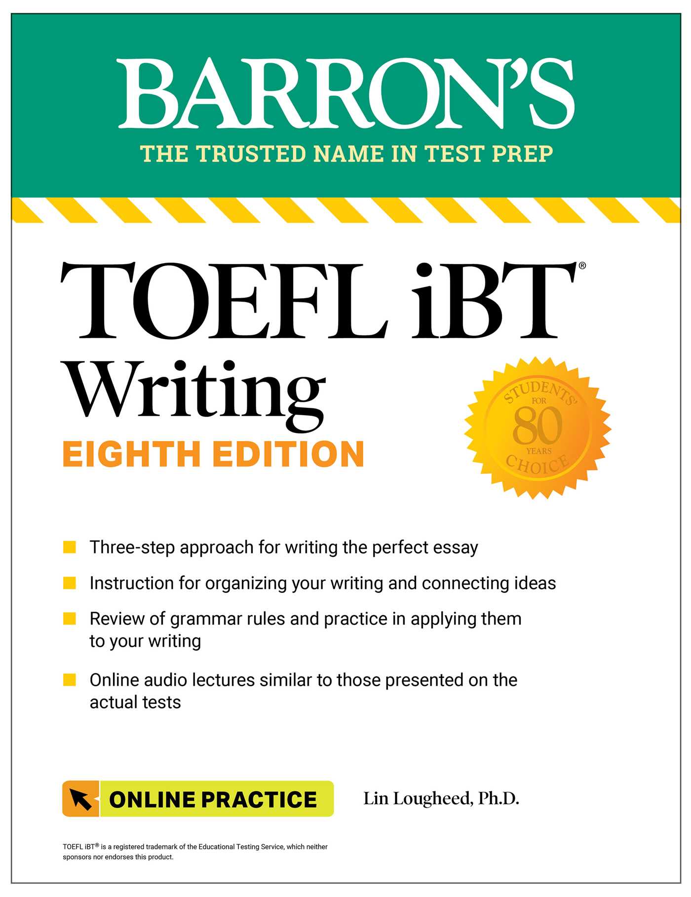 TOEFL iBT Writing with Online Audio, Eighth Edition 1 TOEFL iBT Writing with Online Audio, Eighth Edition