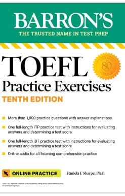 TOEFL Practice Exercises with Online Audio, Tenth Edition