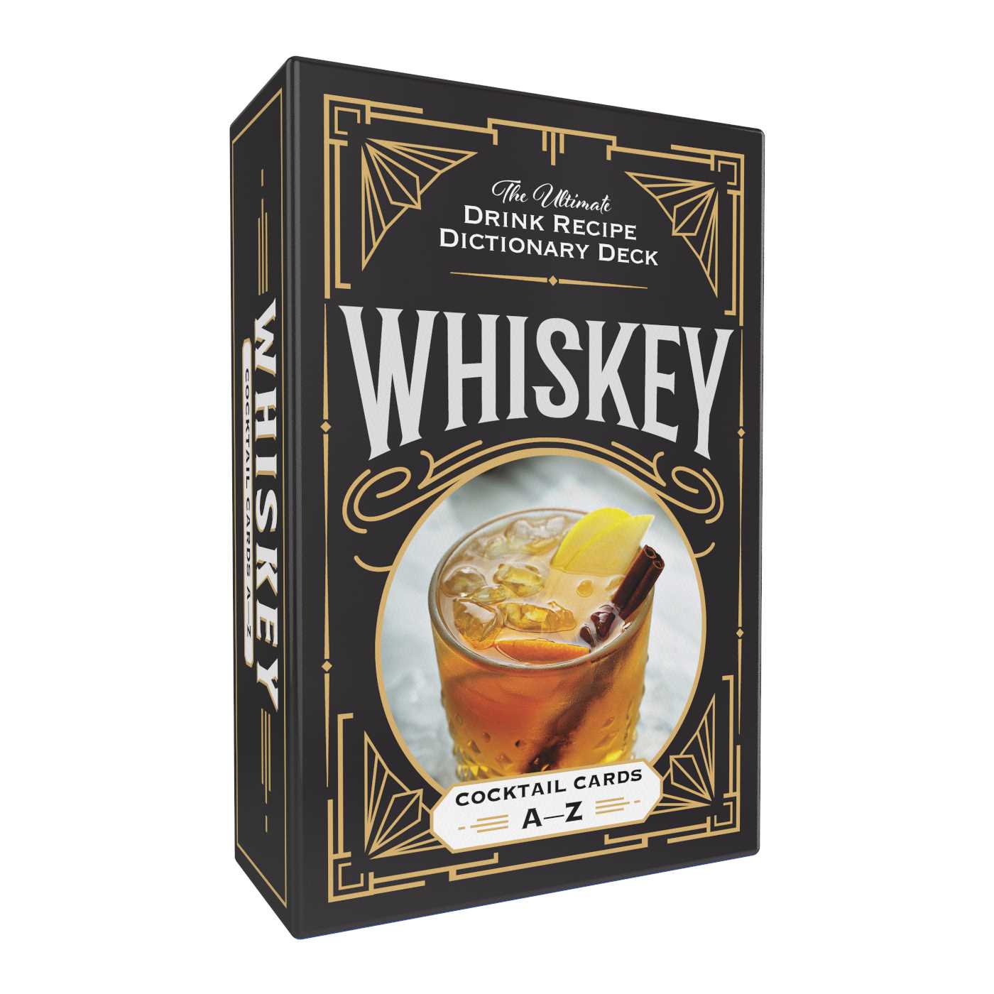 Whiskey Cocktail Cards AZ: The Ultimate Drink Recipe Dictionary Deck