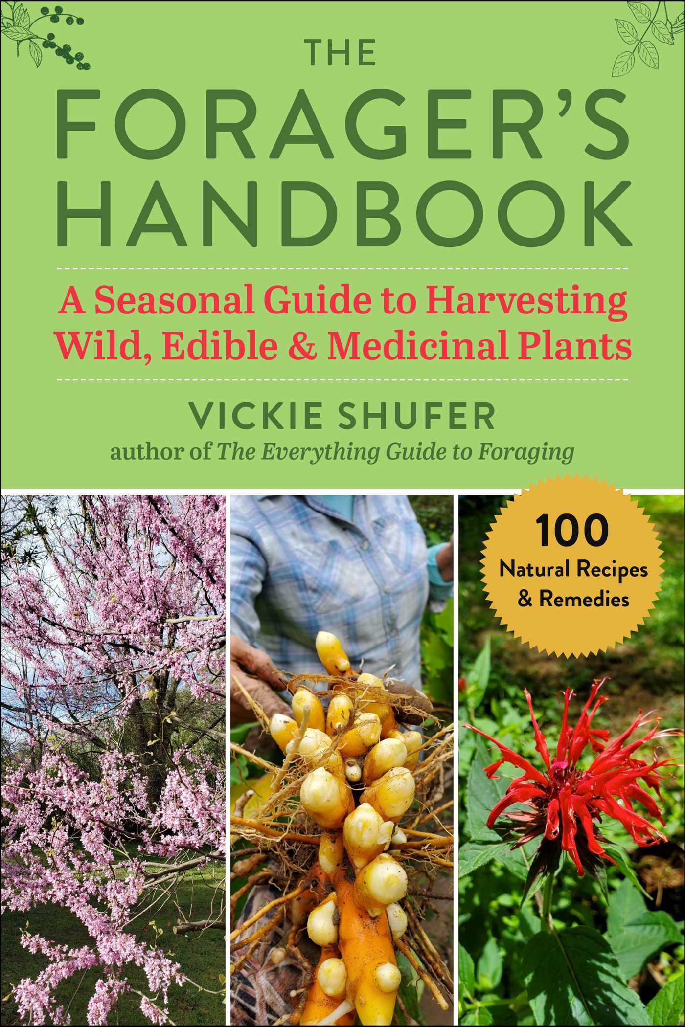 The Forager's Handbook: A Seasonal Guide to Harvesting Wild, Edible & Medicinal Plants