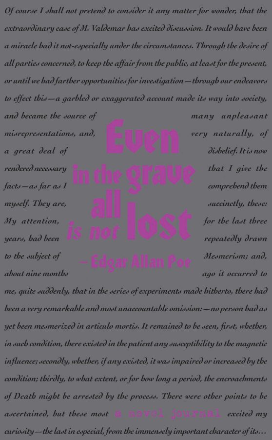 A Novel Journal: Edgar Allan Poe (Compact)
