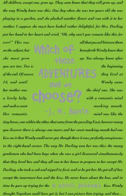 A Novel Journal: Peter Pan (Compact)