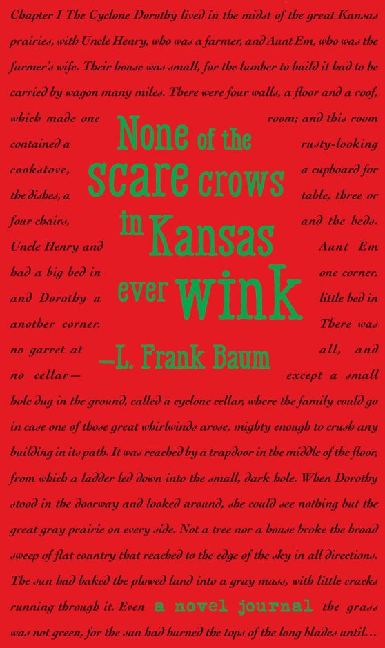 A Novel Journal: The Wizard of Oz (Compact)