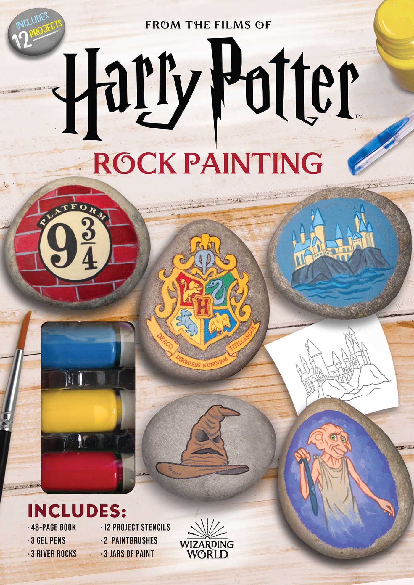 Harry Potter Rock Painting 1 Harry Potter Rock Painting