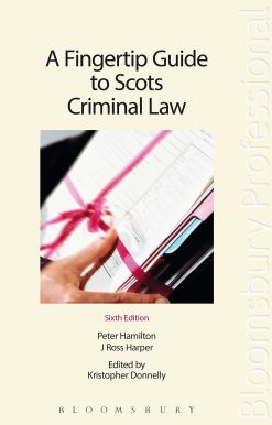 A Fingertip Guide to Scots Criminal Law