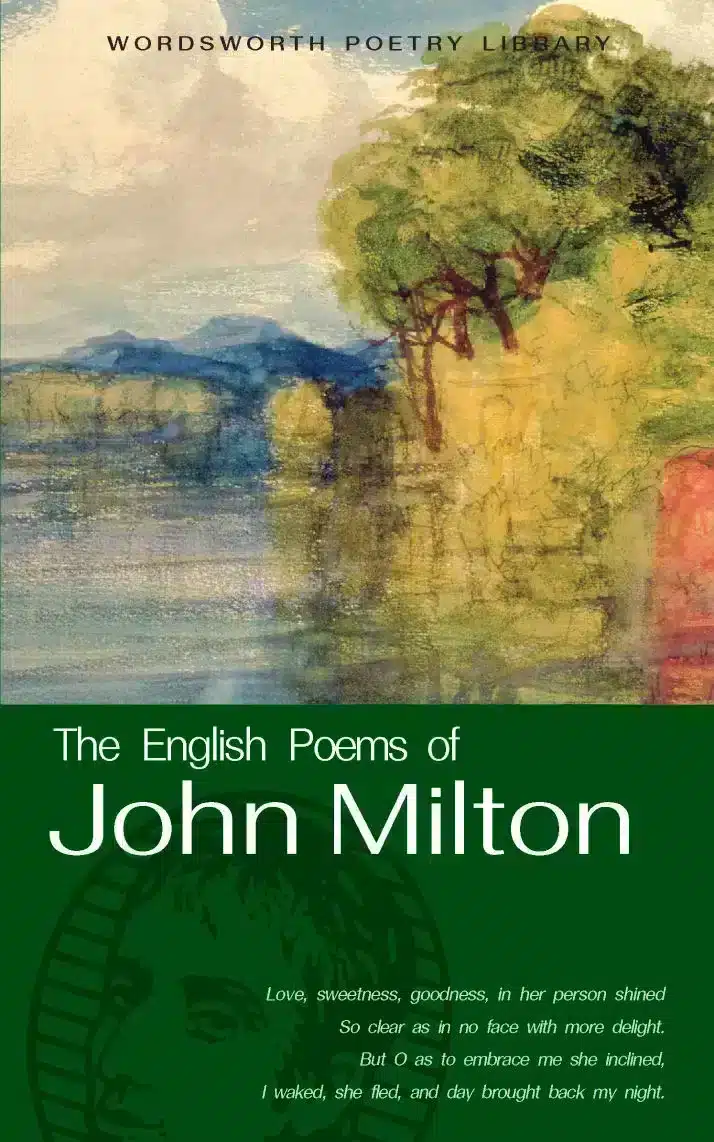 The English Poems of John Milton 1 The English Poems of John Milton