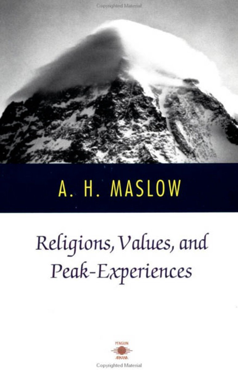 9780140194876 Religions, Values, and Peak-Experiences