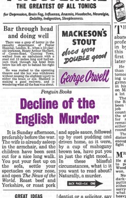 Great Ideas Decline of the English Murder