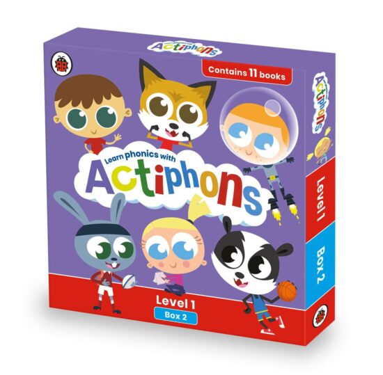 Actiphons Level 1 Box 2: Books 13-23: Learn phonics and get active with Actiphons!