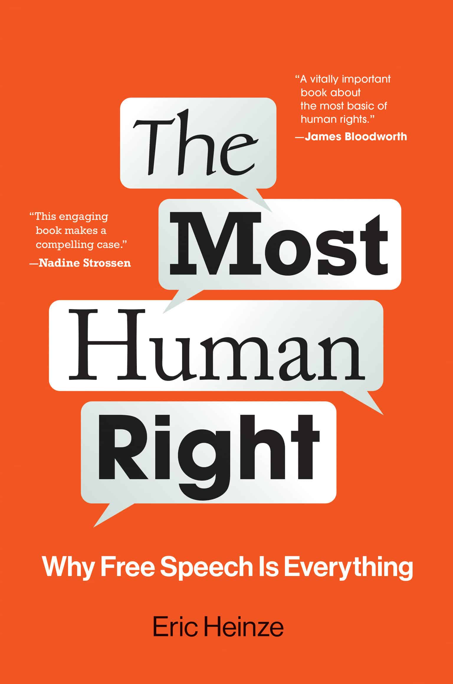 9780262046459 The Most Human Right: Why Free Speech Is Everything