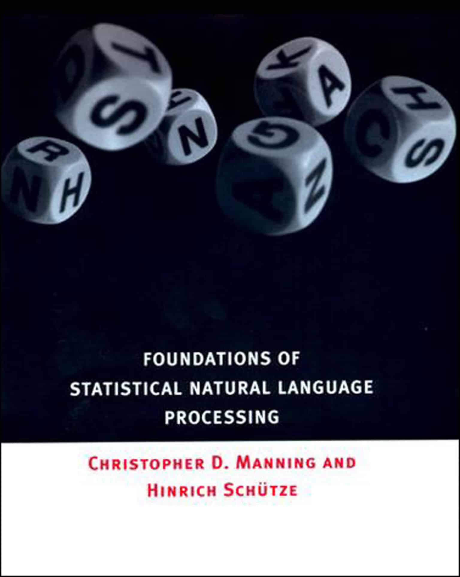 9780262133609 Foundations of Statistical Natural Language Processing